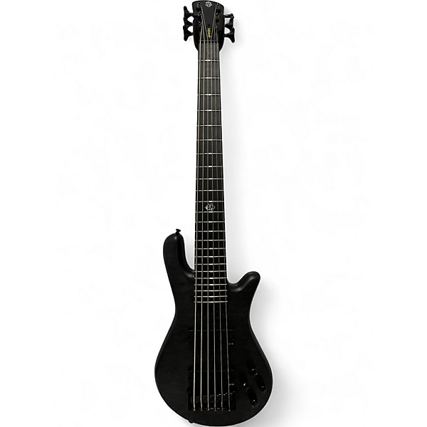 Used Spector ns pulse 6 Trans Black Electric Bass Guitar