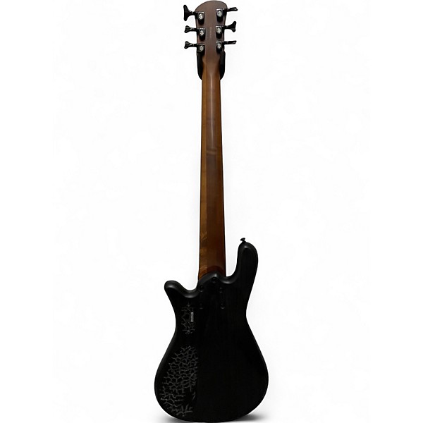 Used Spector ns pulse 6 Trans Black Electric Bass Guitar