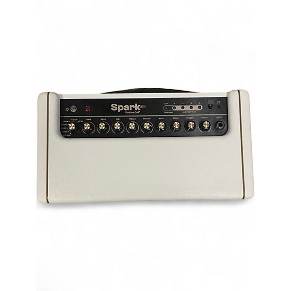 Used Positive Grid SPARK 40 WHITE Guitar Combo Amp