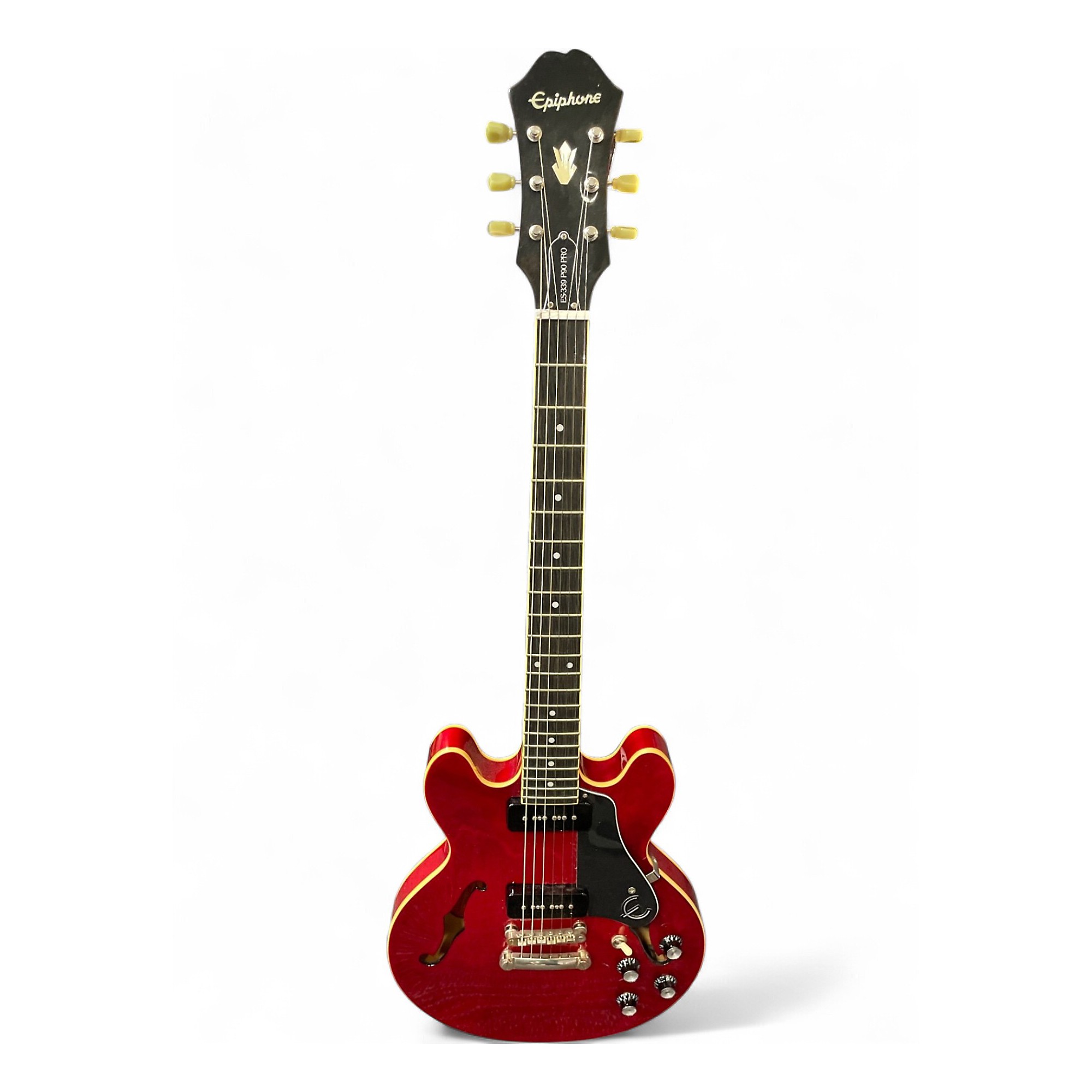 エピフォン　Epiphone ES-339 P90 PRO Used Epiphone ES339 P90 PRO CHERRY Solid Body Electric