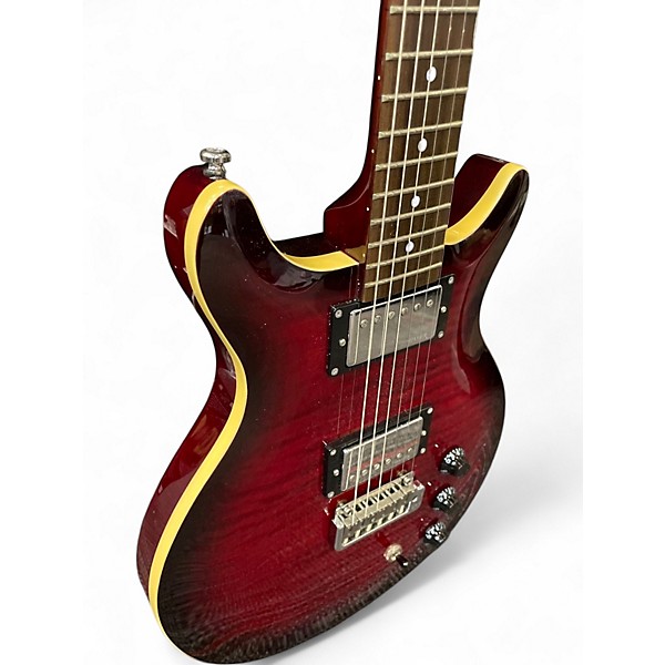 Used Hamer THE HAMER ARCHTOP 2 Color Sunburst Solid Body Electric Guitar