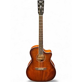 Used 2021 Cort MEDXM Natural Acoustic Electric Guitar