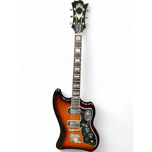 Used D'Angelico Premier Series DC CHAMPAGINE Hollow Body Electric Guitar