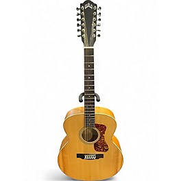 Used Guild F-2512E Natural 12 String Acoustic Guitar
