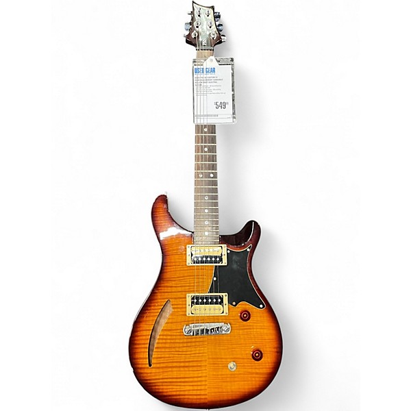 Used PRS SE Custom 22 Semi-Hollowbody Sunburst Hollow Body