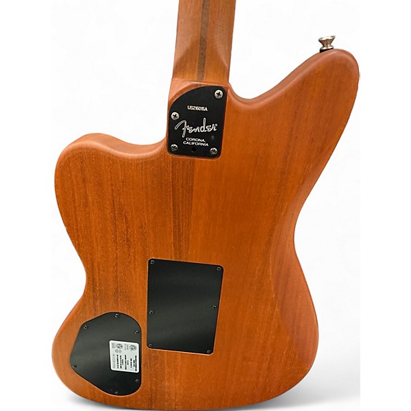 Used Fender American Acoustasonic Jazzmaster Sunburst Acoustic Electric Guitar