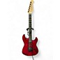 Used Lakland 65-s Skyline Candy Apple Red Solid Body Electric Guitar thumbnail