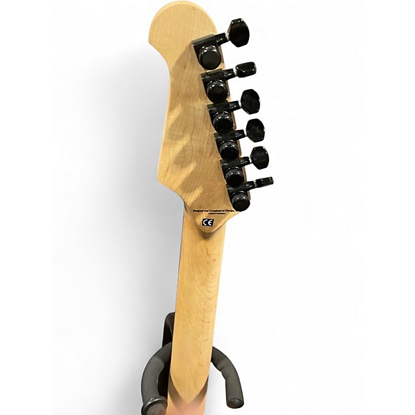 Used Lakland 65-s Skyline Candy Apple Red Solid Body Electric Guitar