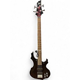 Used ESP LTD F104 Black Electric Bass Guitar
