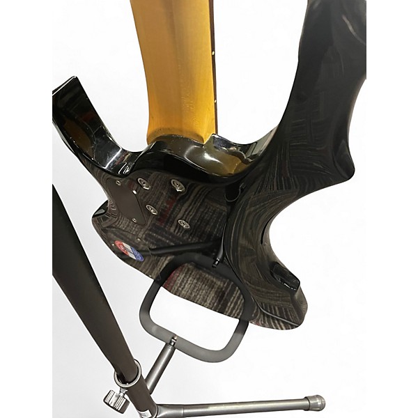 Used ESP LTD F104 Black Electric Bass Guitar