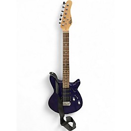 Used Rogue RR100 Purple Solid Body Electric Guitar