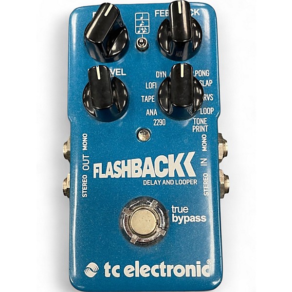 Used TC Electronic Flashback Delay And Looper Effect Pedal