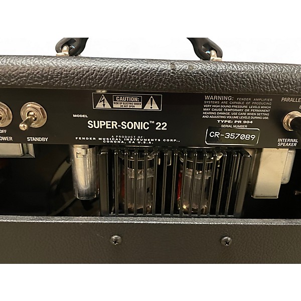 Used Fender Super Sonic 22 22W Tube Guitar Amp Head