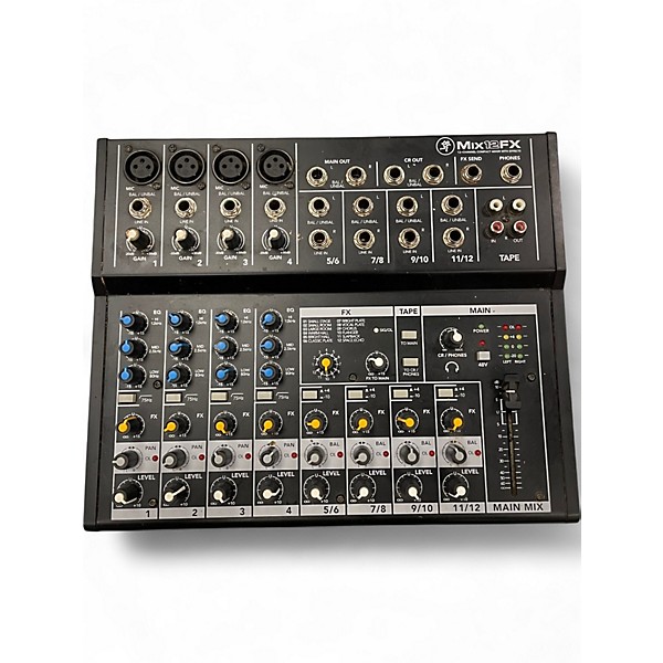 Used Mackie MIX12FX Unpowered Mixer