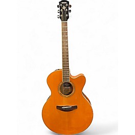 Used Yamaha CPX600 Natural Acoustic Electric Guitar