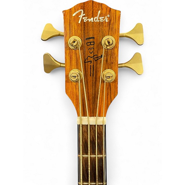 Used Fender Victor Bailey Acoustic Bass Natural 2008 Natural Acoustic Bass Guitar