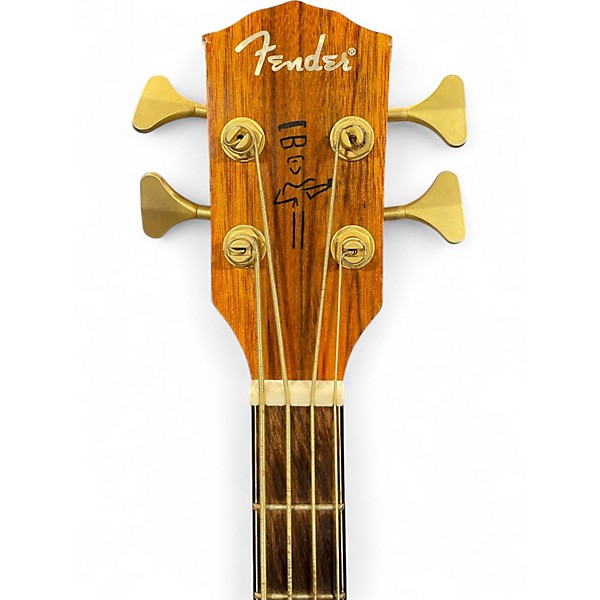 Used Fender Victor Bailey Acoustic Bass Natural 2008 Natural Acoustic Bass Guitar