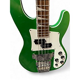 Used Jackson sbx 4 Green Electric Bass Guitar