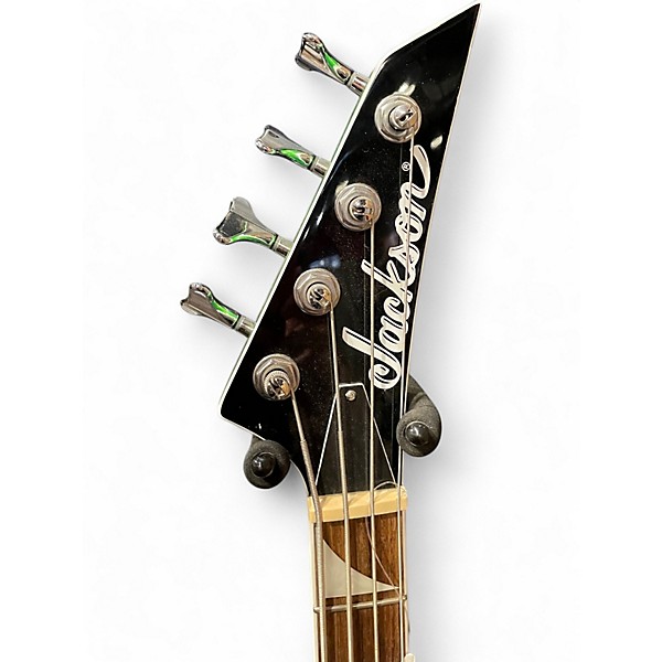 Used Jackson sbx 4 Green Electric Bass Guitar