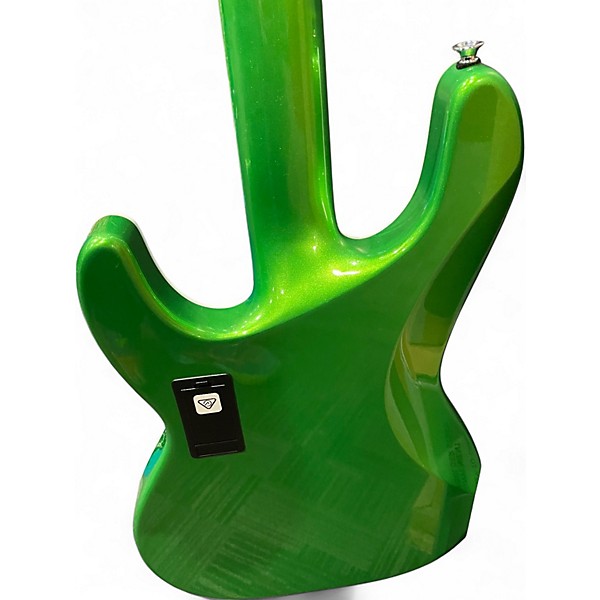 Used Jackson sbx 4 Green Electric Bass Guitar