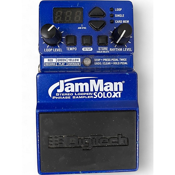 Used DigiTech JMSXT JamMan Solo XT Looper Pedal