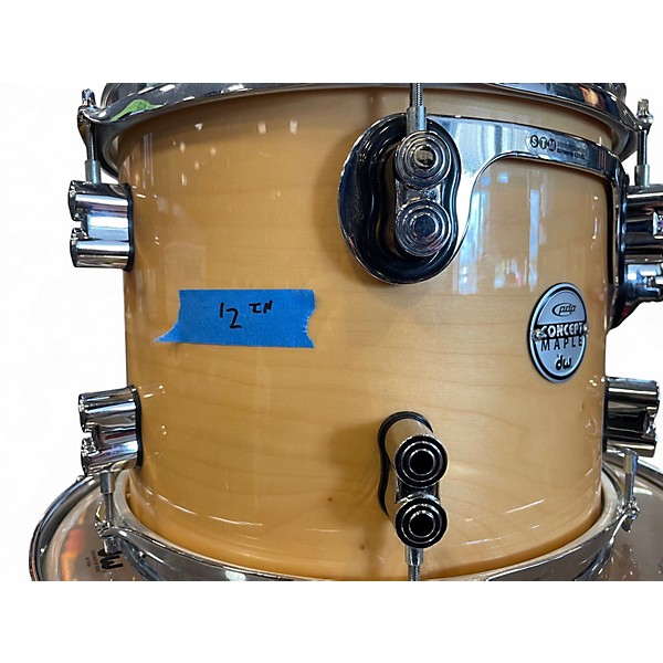 Used PDP by DW 3 Piece Concept Series Maple Natural Drum Kit