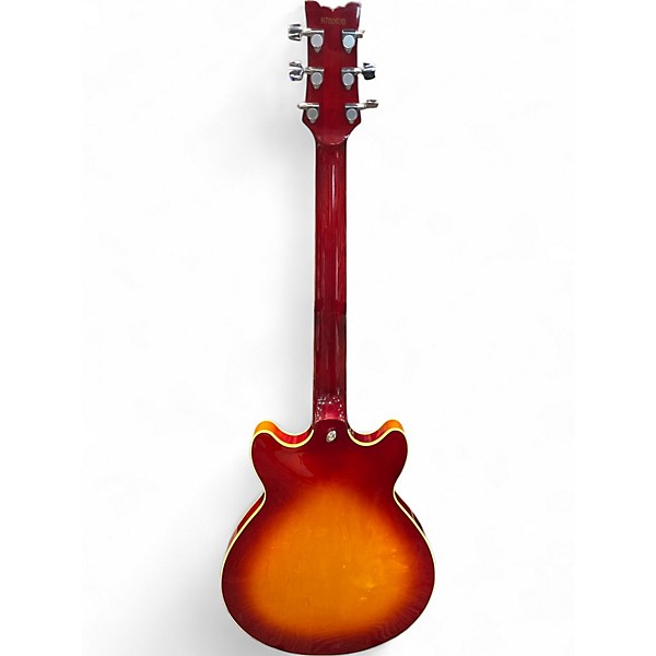 Vintage 1970 Ibanez AM70CS Cherry Sunburst Hollow Body Electric Guitar