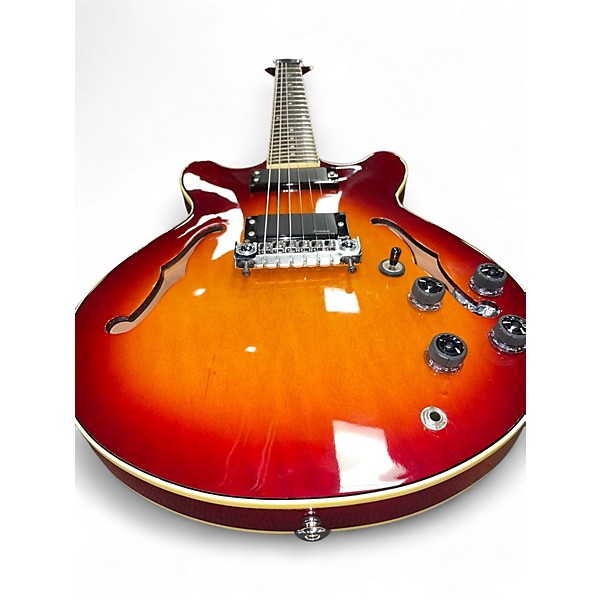 Vintage 1970 Ibanez AM70CS Cherry Sunburst Hollow Body Electric Guitar