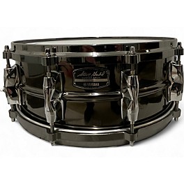Used Yamaha  14in STEVE GADD BLACK CHROME Drum