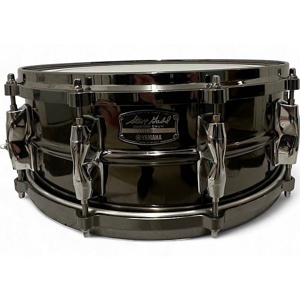 Used Yamaha 14in STEVE GADD BLACK CHROME Drum