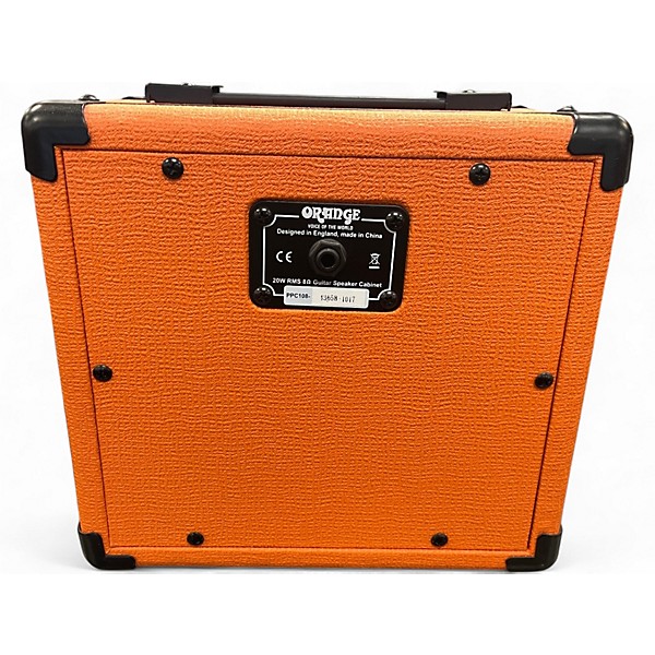 Used Orange Amplifiers PPC108 Micro Terror 1X8 Guitar Cabinet