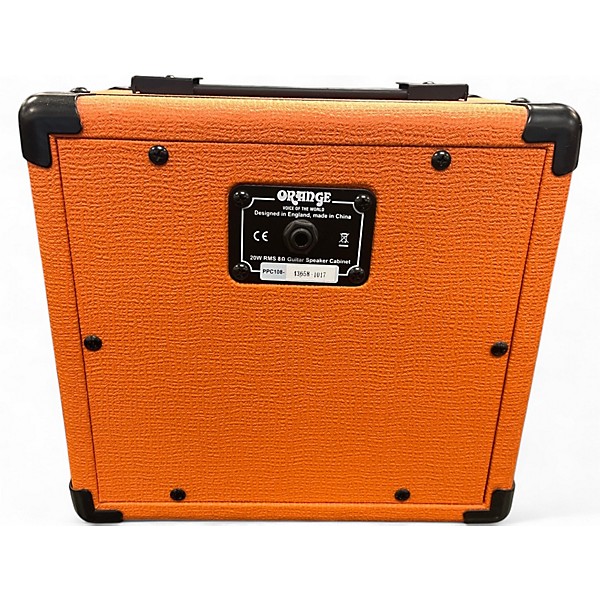 Used Orange Amplifiers PPC108 Micro Terror 1X8 Guitar Cabinet