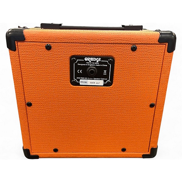 Used Orange Amplifiers PPC108 Micro Terror 1X8 Guitar Cabinet