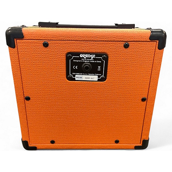 Used Orange Amplifiers PPC108 Micro Terror 1X8 Guitar Cabinet