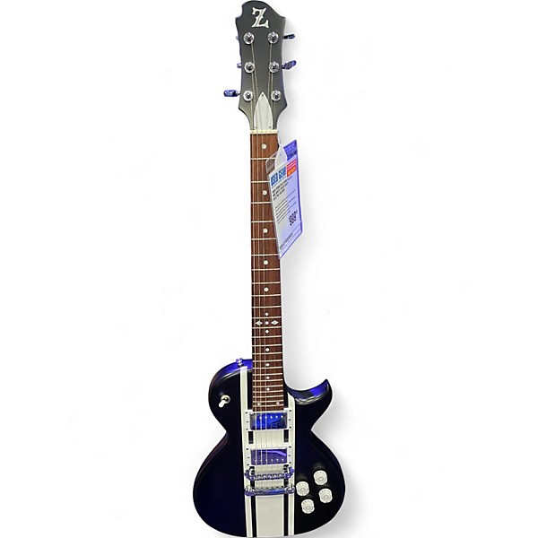 Used Zemaitis Z24RS Black and White Solid Body Electric Guitar