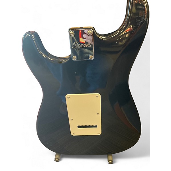 Used Squier Bullet Stratocaster Black Solid Body Electric Guitar