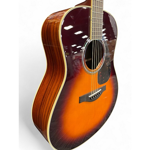 Used Yamaha LL6 Brown Sunburst Acoustic Guitar