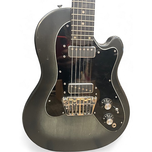 Vintage 1980s Ovation VIPER Black Solid Body Electric Guitar