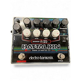 Used Electro-Harmonix battalion bass preamp Pedal