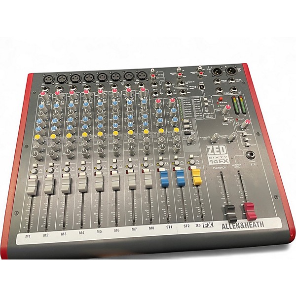 Used Allen & Heath ZED6014FX Unpowered Mixer
