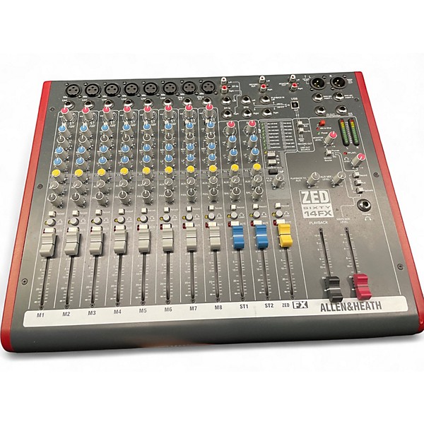 Used Allen & Heath ZED6014FX Unpowered Mixer