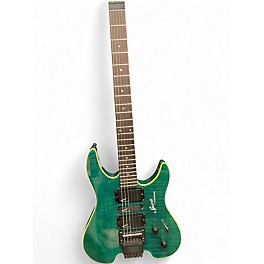 Used Steinberger Spirit GU-7R Trans Green Solid Body Electric Guitar