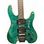 Used Steinberger Spirit GU-7R Trans Green Solid Body Electric Guitar