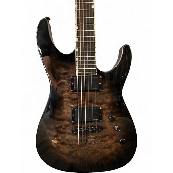 Used ESP LTD JM-II BLACK SHADOWBURST Solid Body Electric Guitar