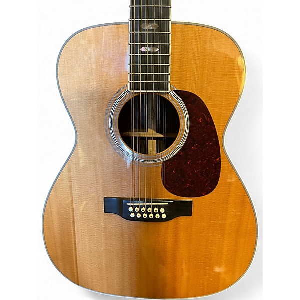 Used Martin Grand J1240E Natural 12 String Acoustic Guitar
