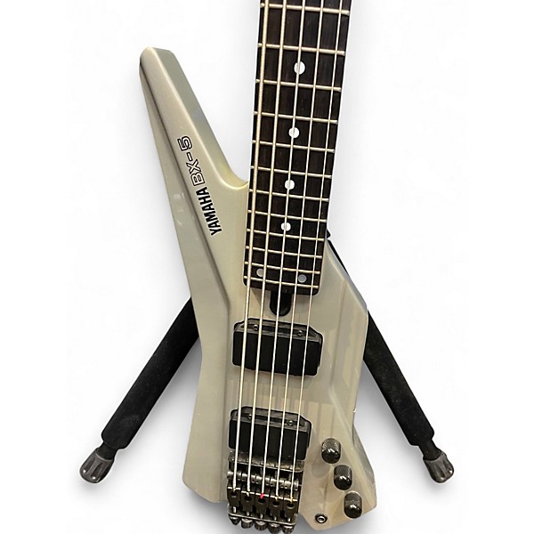 Used Yamaha BX-5 Gray Electric Bass Guitar Gray | Guitar Center