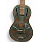 Used Recording King RM993-VG Distressed Vintage Green Resonator Guitar