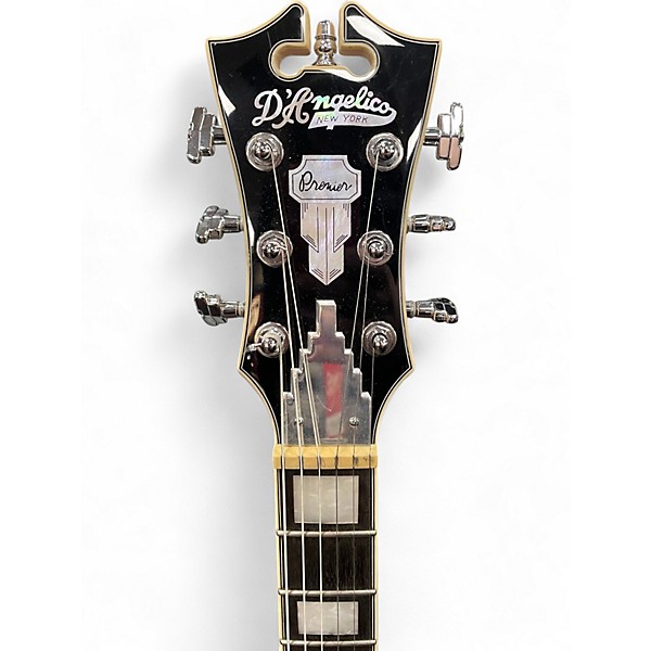 Used D'Angelico Premier Bedford SH Fiesta Red Hollow Body Electric Guitar