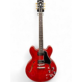 Used 2021 Gibson ES335 Cherry Hollow Body Electric Guitar