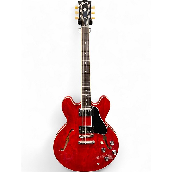 Used 2021 Gibson ES335 Cherry Hollow Body Electric Guitar